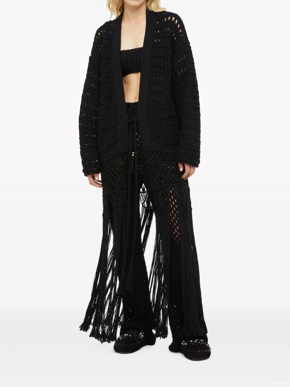 Cheap cardigan Love Alanui To fringed India Women Letter 0630